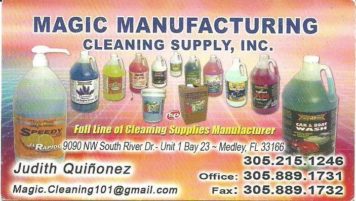 You are currently viewing Magic Manufacturing Cleaning Supply, Inc