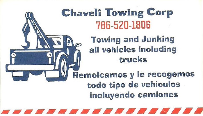 You are currently viewing Chaveli Towing Corp
