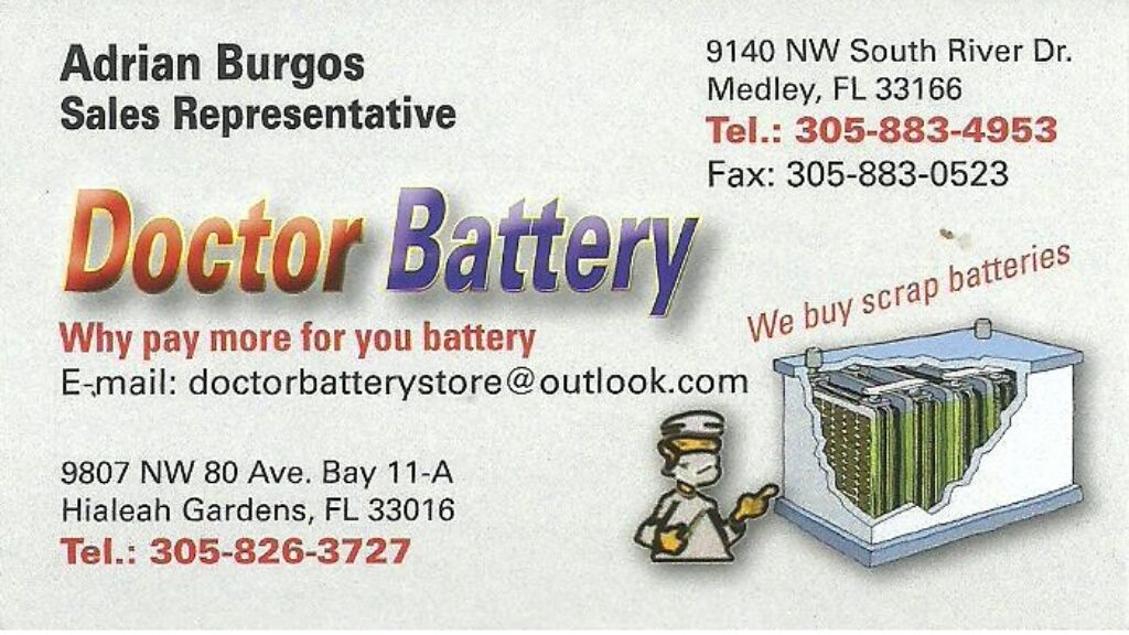 Doctor Battery