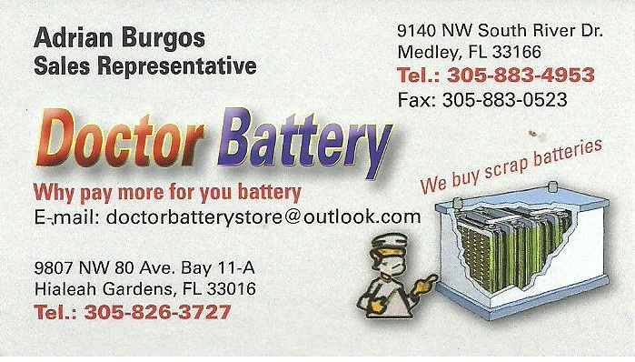 You are currently viewing Doctor Battery