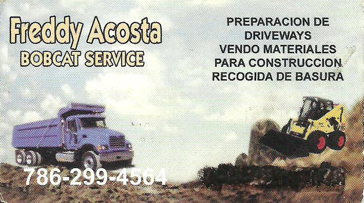 You are currently viewing Freddy Acosta Bobcat Service