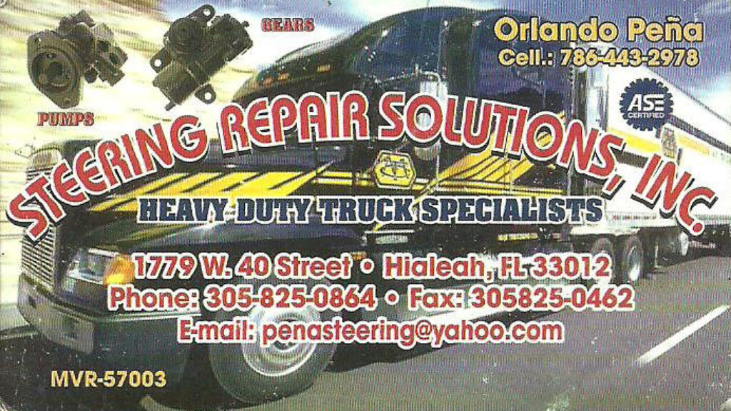 Steering Repairs Solutions Inc