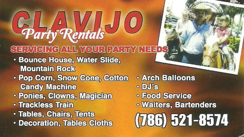 Clavijo Party Rentals