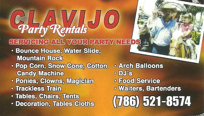 You are currently viewing Clavijo Party Rentals