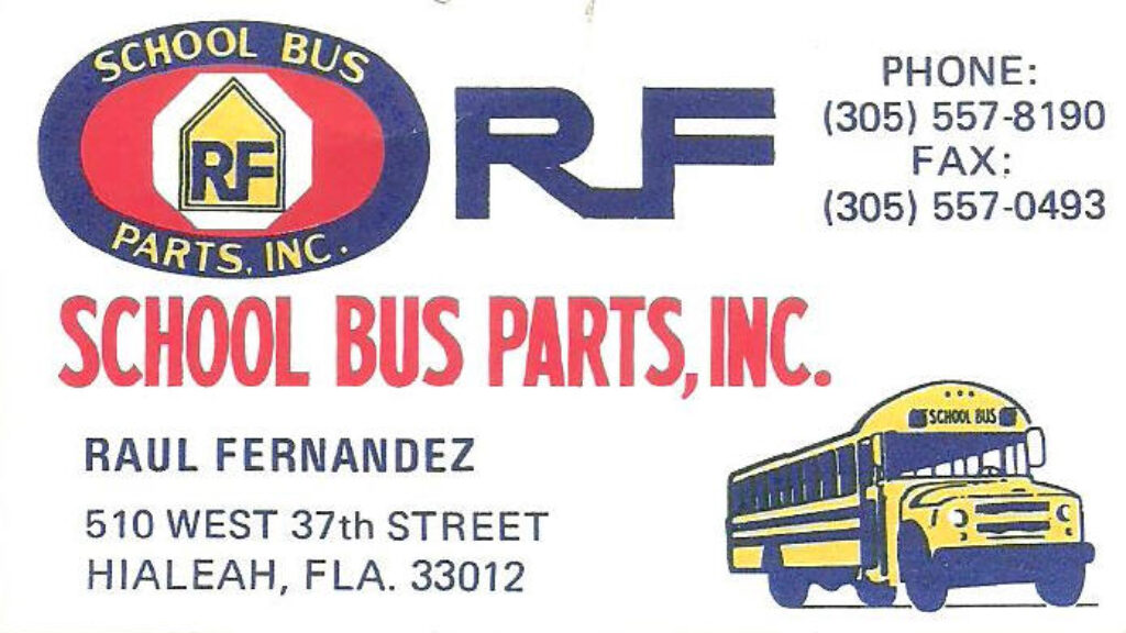 RF School Bus Parts Inc