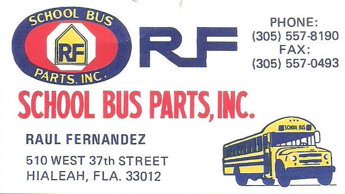 You are currently viewing RF School Bus Parts Inc