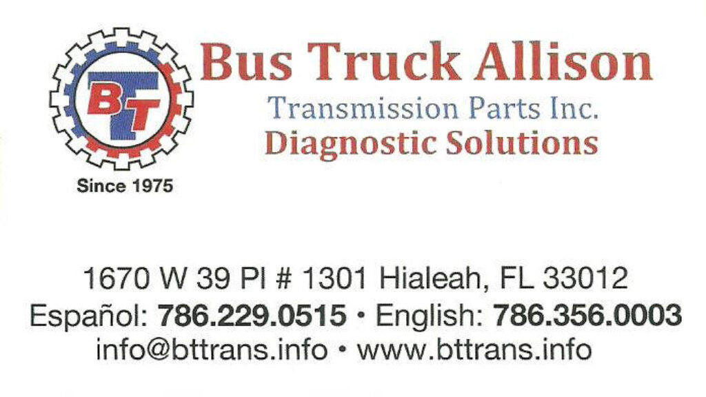 Bus Truck Allison