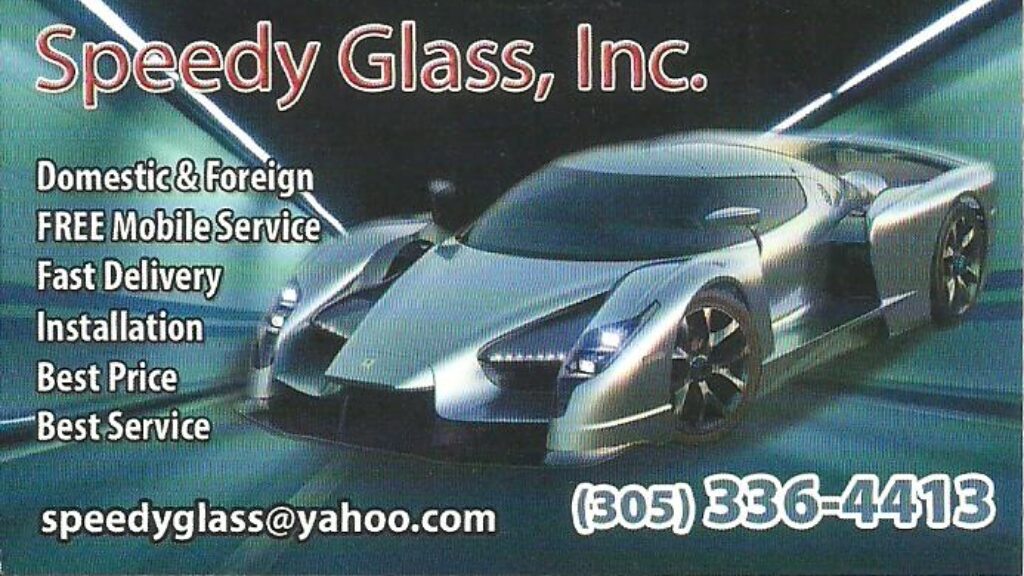 Speedy Glass Inc